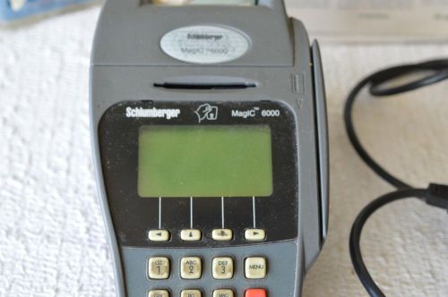 Schlumberger Magic 6000 Credit Card Machine