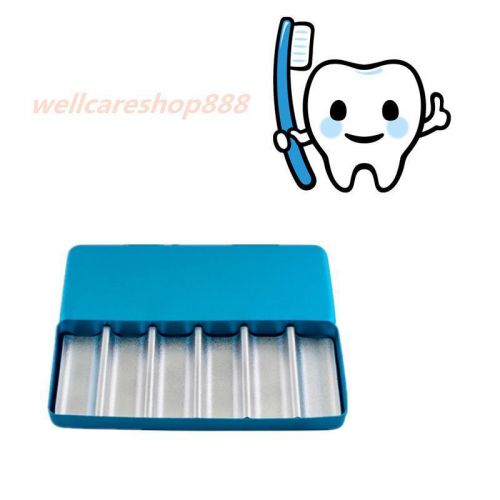 Dentist dental bur holder block sterilizer case disinfection endo box rack 1pc for sale