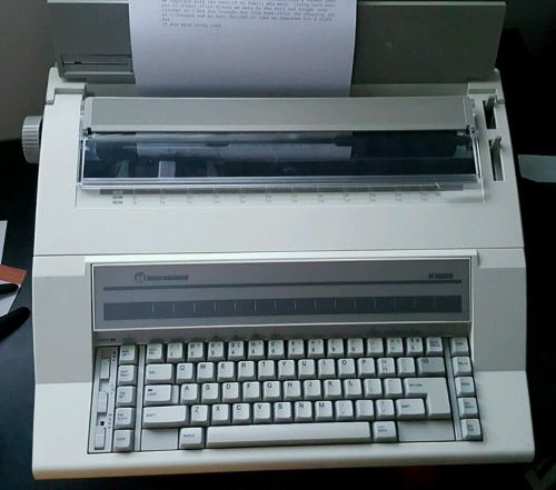 NAKAJIMA Electronic Office Electric Typewriter WP International II 1000