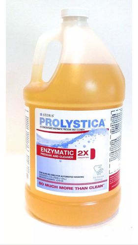 4 1-Gallon Steris Prolystica Enzymatic Cleaner-2X Concentrate New Sealed