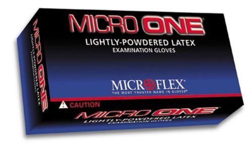 Microflex MO150XL Lightly Powdered Micro-One Latex Glove Size Extra Large 100...