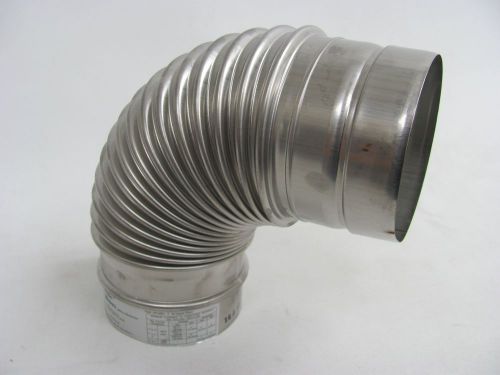 Noritz vp4-90el 4&#034; 90 degree elbow vent pipe for sale