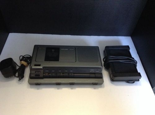 Sanyo Standard Cassette Transcribing System TRC-8030 with Pedal + AC Adapter