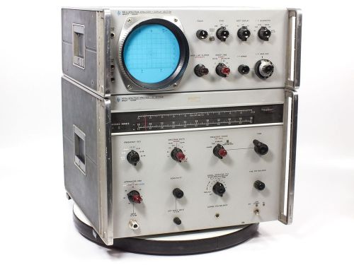Hewlett-Packard Spectrum Analyzer System VINTAGE 1960&#039;s *AS-IS* (8551A/851A)