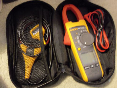 Fluke 376 1000A/1000V TRMS AC/DC Clamp Volt Ohm Amp Meter with iFlex probe USED