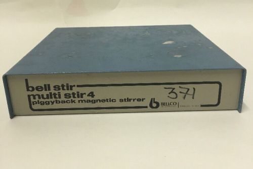 Bellco Bell Stir Multi Stir 4 Place Magnetic Stirrer Cat. No. 7762-10004