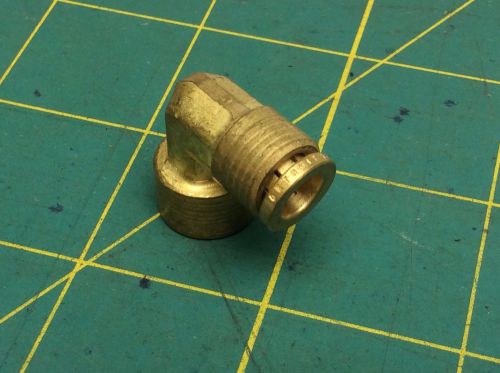 PUSH TO CONNECT 1/4 TUBE OD X 1/8 FNPT BRASS QTY 1 #61299