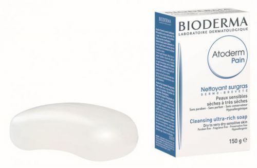 Bioderma Atoderm Pain Soap 150 g cleanser for Face and Body dry and Atopic skin