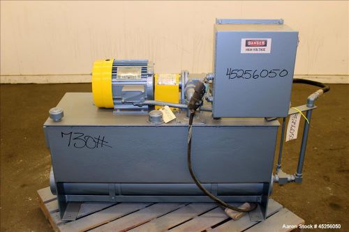 Used- Beringer Hydraulic Pump, Model V101P1P1A20. 3hp, 3/60/230/460 volt, 1750 r