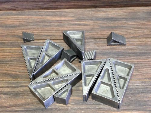 LOT OF ALUMINUM SET UP BLOCKS