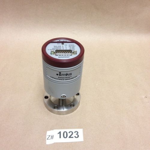 Mks 626a baratron capacitance manometer, 0.1 torr, +/- 15vdc - 35 ma. for sale