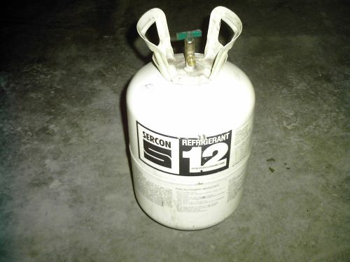 R12 R-12 REFRIGERANT 30 lb tank with 16 lbs (tank and all)