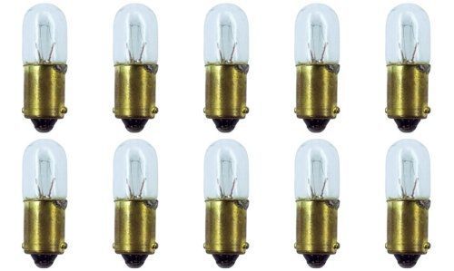 CEC Industries #757 Bulbs, 28 V, 2.24 W, BA9s Base, T-3.25 shape (Box of 10)