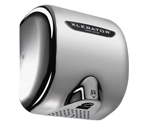 Xlerator hand dryer xl-c by excel 110/120vac chrome plated cast cover for sale