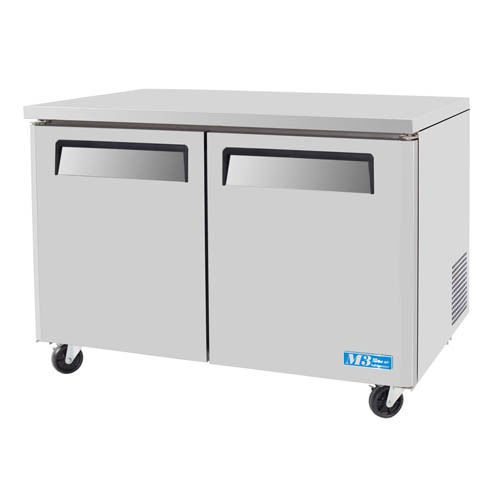 Turbo Air MUR-48, 48-inch Two-door Undercounter Refrigerator/Lowboy - 12 Cu. Ft.