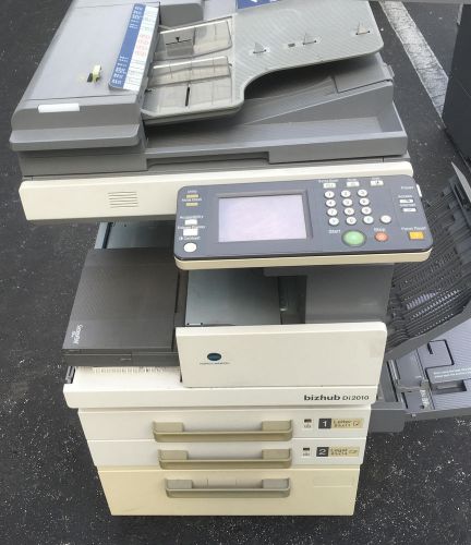 Konica minolta bizhub di 2010 color copier printer scanner fax network and usb for sale