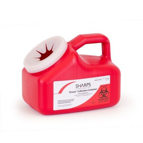 1 gallon sharps recovery system compliance inc. new sealed for sale