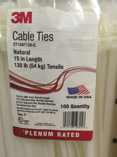 3M™ Cable Tie CT15NT120-C