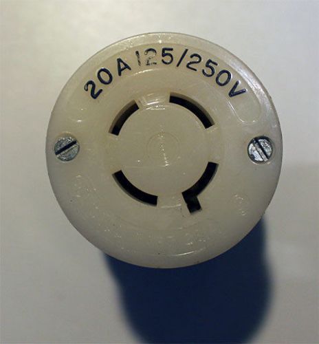 Hubbell 231a 125/250v 20a female socket connector for sale