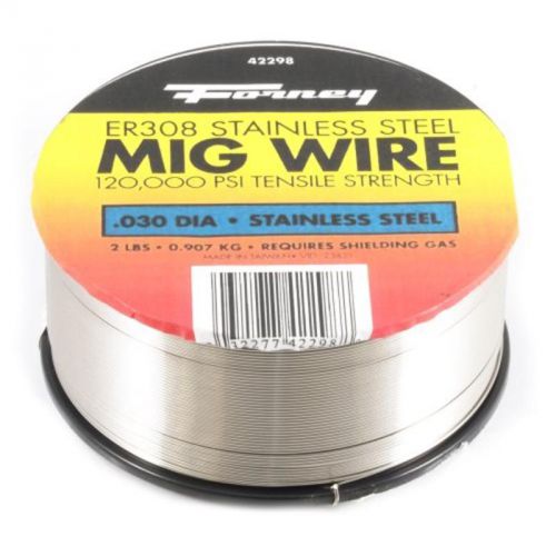 Mig Wire, Stainless Steel Er308, .030-Diameter, 2-Pound Spool Forney 42298