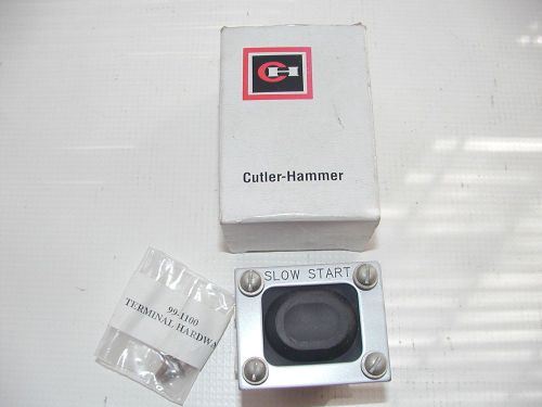 Cutler-Hammer Eaton Push Button Motor Start Momentary Switch Part 6981E165-339