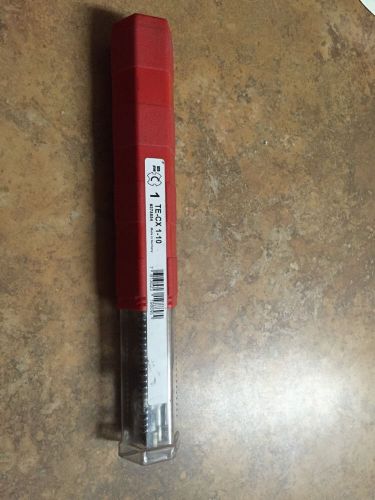 HILTI HAMMER DRILL BIT   TE-CX 1-10  #375854 SDS plus