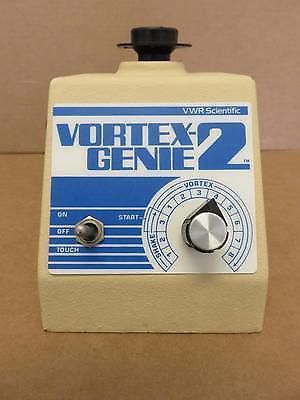 Vwr scientific vortex genie 2 g-560 mixer with single tube top for sale