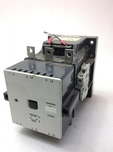 Siemens - 3tb5017-0b contactor 600v 90kw 125hp 3ph 3pole for sale