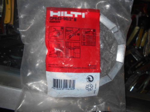 NEW Hilti CP 643-90/3&#034; expanding firestop collar device 3&#034;