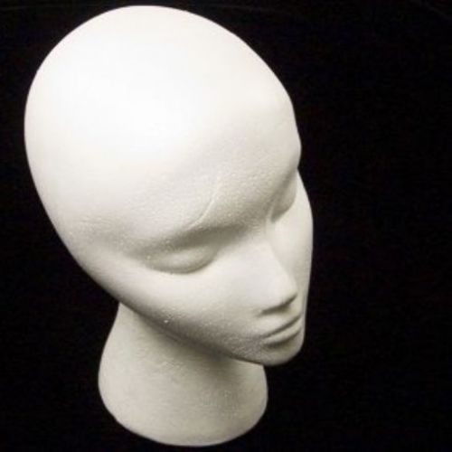 Styrofoam Wig Head Female