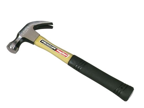 Vaughan FS13 13-Oz. Curved Claw Hammer, Polished Head, Fiberglass Handle
