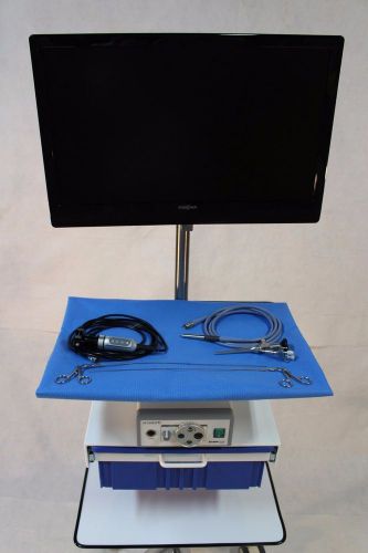 Surgery cart for laparoscopy, endoscopy and diagnostic procedures