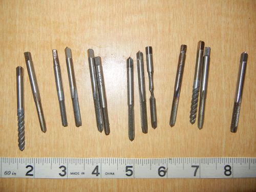 13 Total Sossner Morse Greenfield 10-32 NC HS 2-3-4 Flute Plug Tap USA