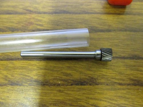 Carbide Burr (SB-51) Cylindrical End Cut - Single Cut - 1/4 x 3/16 x 1/8 x 1 3/4