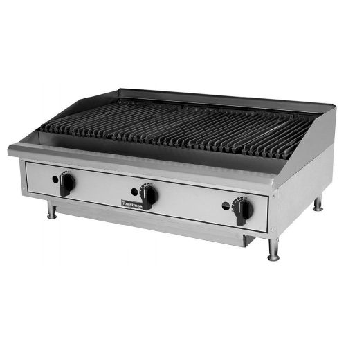 Toastmaster tmrc36, 36-inch countertop radiant gas charbroiler, ul for sale