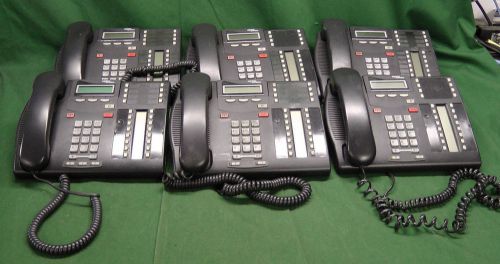 Lot of (6) NORTEL Network T7316 Telephones #5482