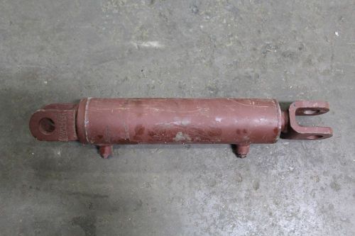 Nos no name double clevis hydraulic cylinder 7&#034; stroke 1-3/8&#034; shaft dia. for sale