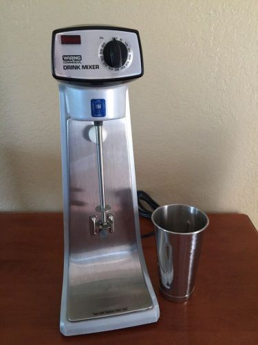 Waring Commercial Drink Mixer Milkshake Blender DCM10 2 Speed with Timer