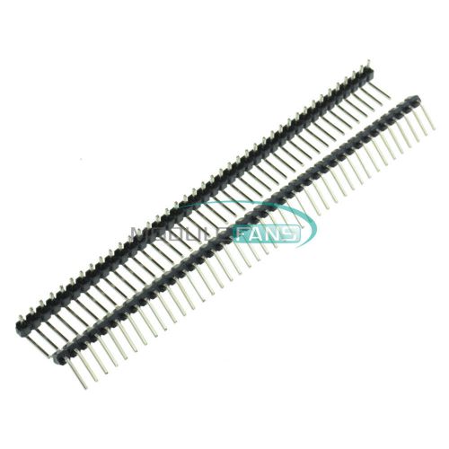 20PCS 40 Pin 2.54mm Right Angle Single Row Pin Header PCB For Arduino