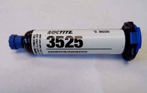 LocTite 3525 Visible Light Cure Adhesive, Toughened, High Strength, 25Ml