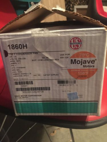 US MOTORS 1860H FAN CONDENSER 1/4 HP BRAND NEW IN BOX