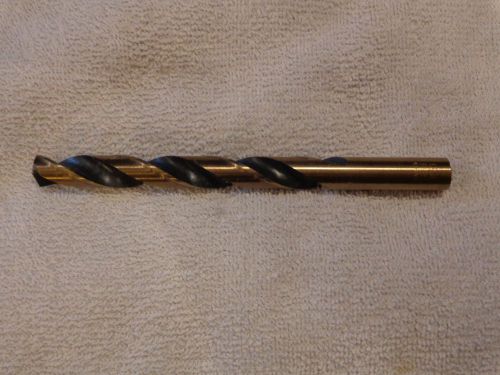 1/2&#034; HSS 135° Split Point Black &amp; Gold Finish Jobber Drill