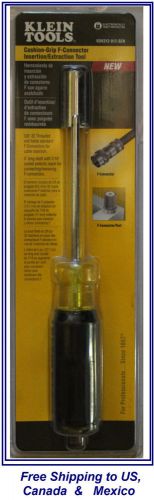 Klein tools vdv312-012 sen cushion-grip f-connector insertion or extraction tool for sale