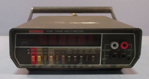 Keithley 179A TRMS Multimeter 105-125V &amp; 210-250V Line Voltage Used