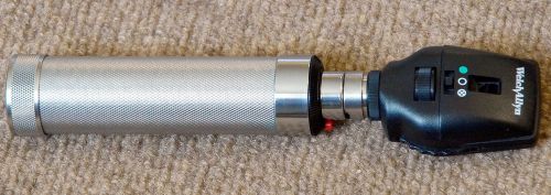 Welch Allyn 3.5V 11720 Ophthalmoscope Head, Handle w/battery, and Bulb