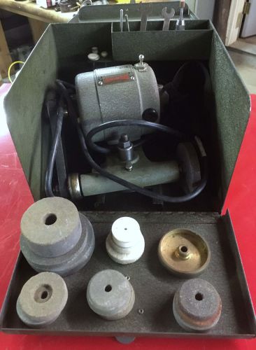 DUMORE TOOL POST GRINDER Model No. 14 many spares real nice