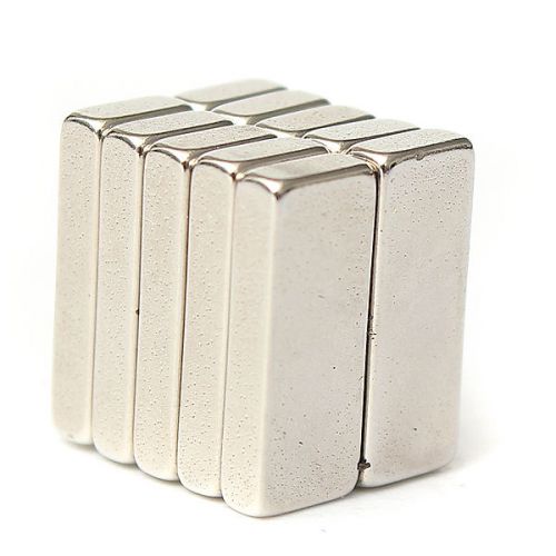 10pcs N50 15x6x3mm Strong Block Cuboid Magnets Rare Earth Neodymium