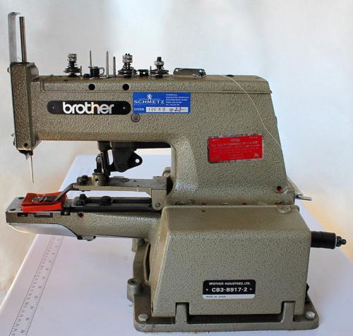 BROTHER CB3-B917-2 Pleat Spot Drapery Short Bar Tacker Industrial Sewing Machine