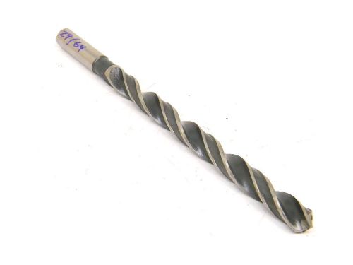USED MOHAWK USA 29/64&#034; STRAIGHT SHANK COOLANT TWIST DRILL .4531&#034;