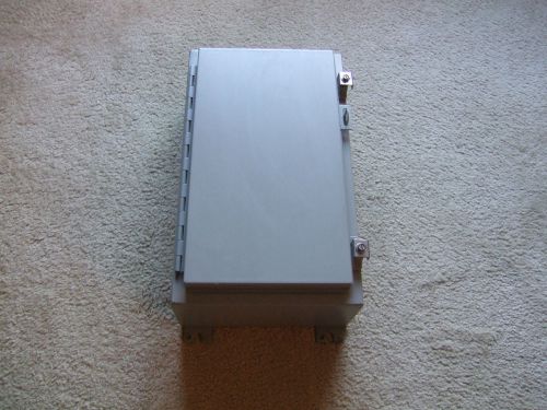 Large 20&#034;  hammond enclosure electrical box type 12 steel junction 1418ca6 panel for sale